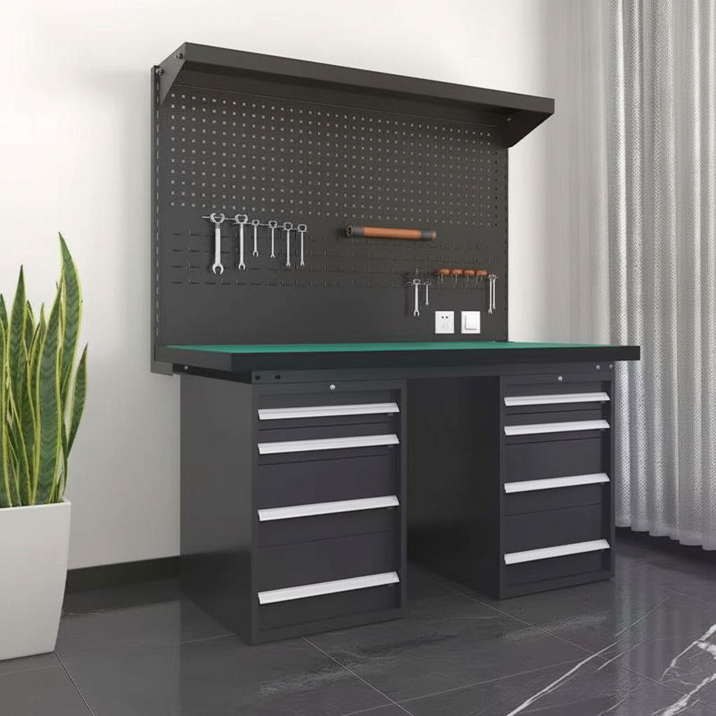 ForgeLine Titan Elite Workbench with Power Wall